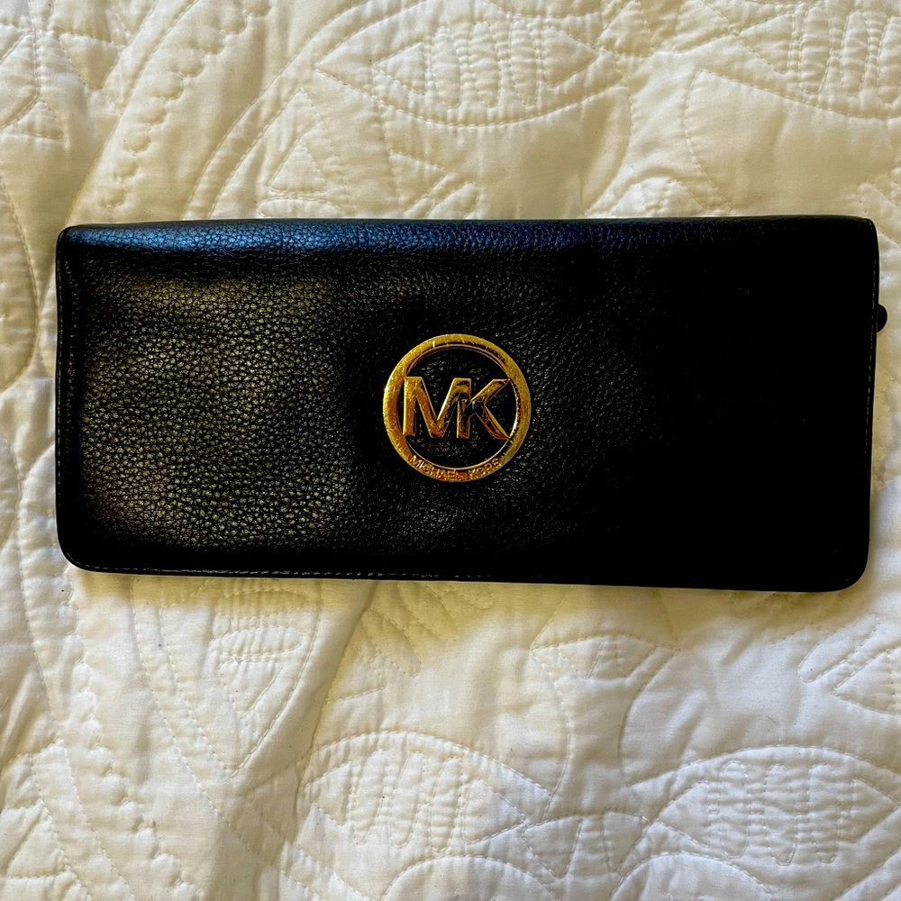 Black Michael Kors Clutch